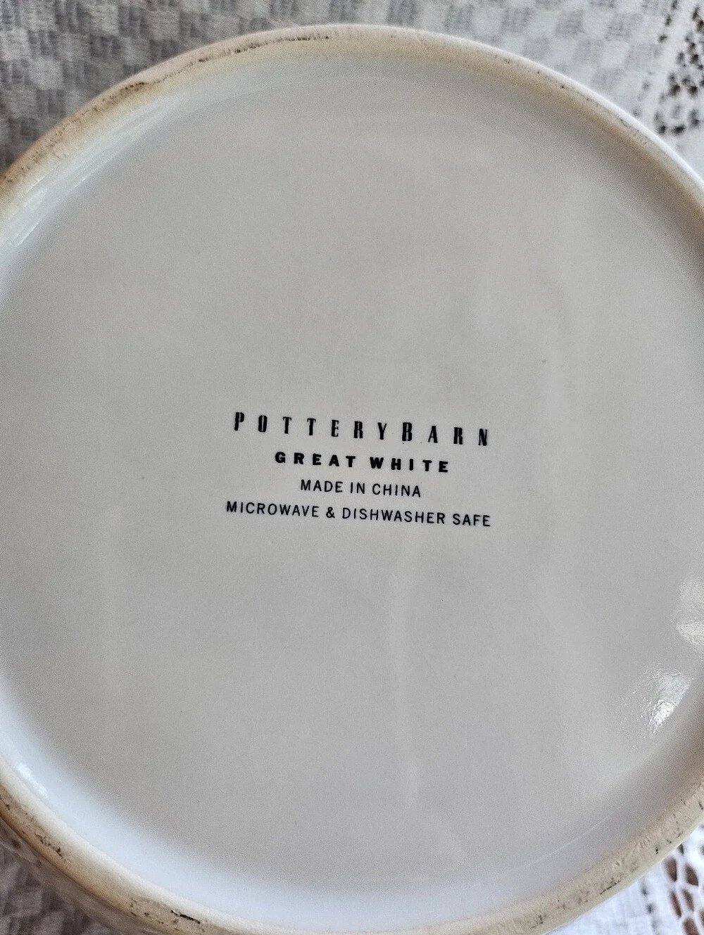 Pottery Barn Great White Soup Taureen